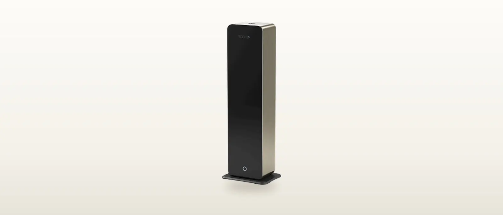 Scent Up ST-Tower floor-standing scent diffuser in black and gold